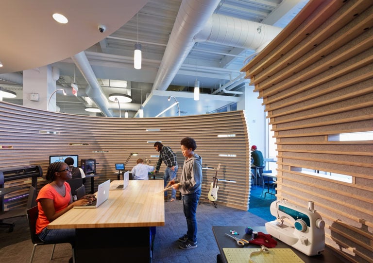Ed Massery; Massery Photography, Inc.; The Carnegie Library of Pittsburgh, Beechveiw Branch; GBBN Architects