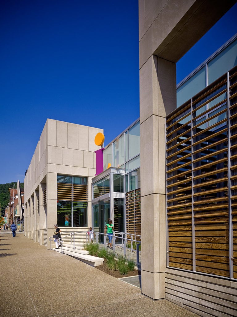Ed Massery; Massery Photography, Inc.; Carnegie Library of Pittsburgh, North Side Branch; loysen + kreuthmeier architects