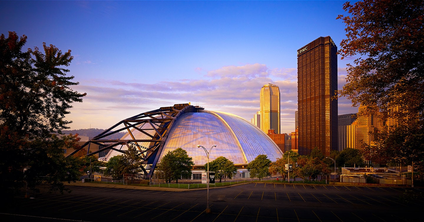 The Civic Arena - Ed Massery - Pittsburgh Architectural Photographer